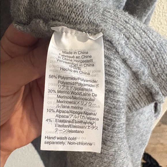 Madewell Merino Wool Blend Open Cardigan - Picture 6 of 6